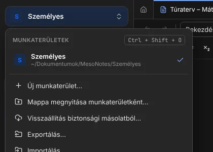 A munkaterület-váltó